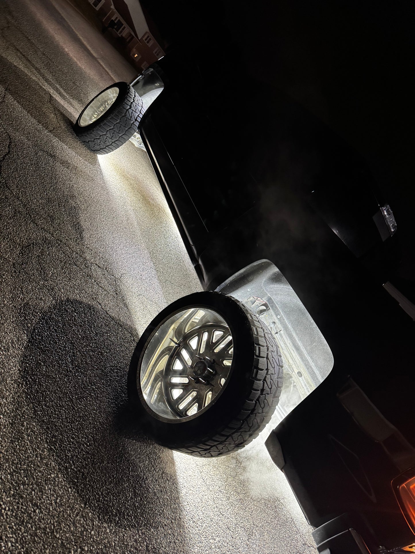 White 4row Wheel lights