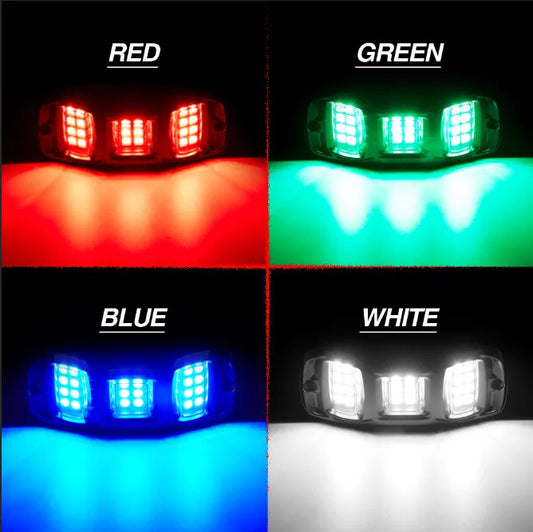 RGB-W Rock lights