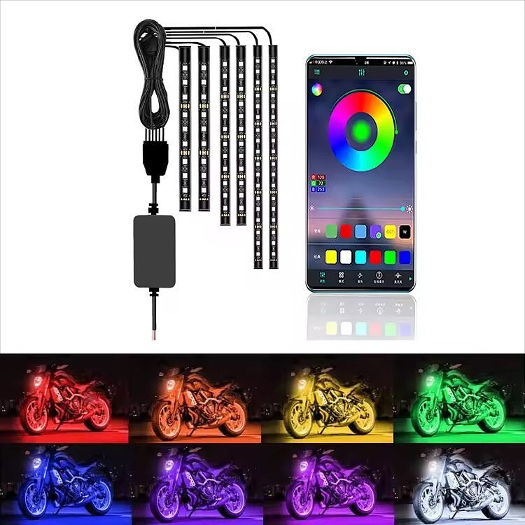 RGB Motorcycle Underglow Lights
