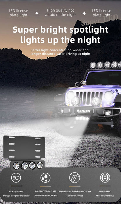 License Plate Projector