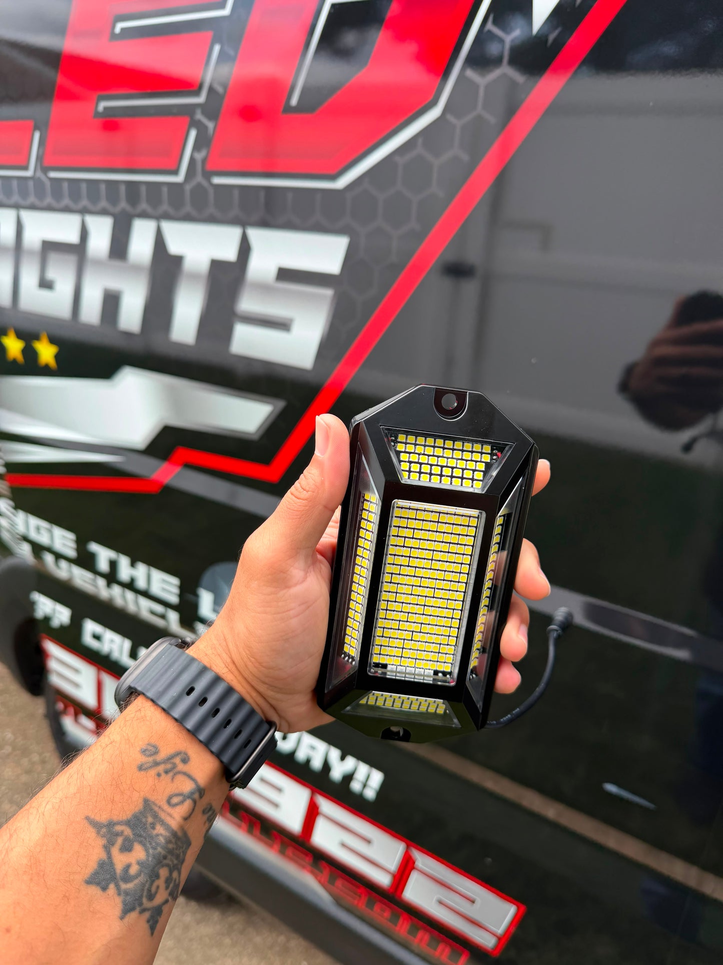 396 LED Pure White Rock Lights