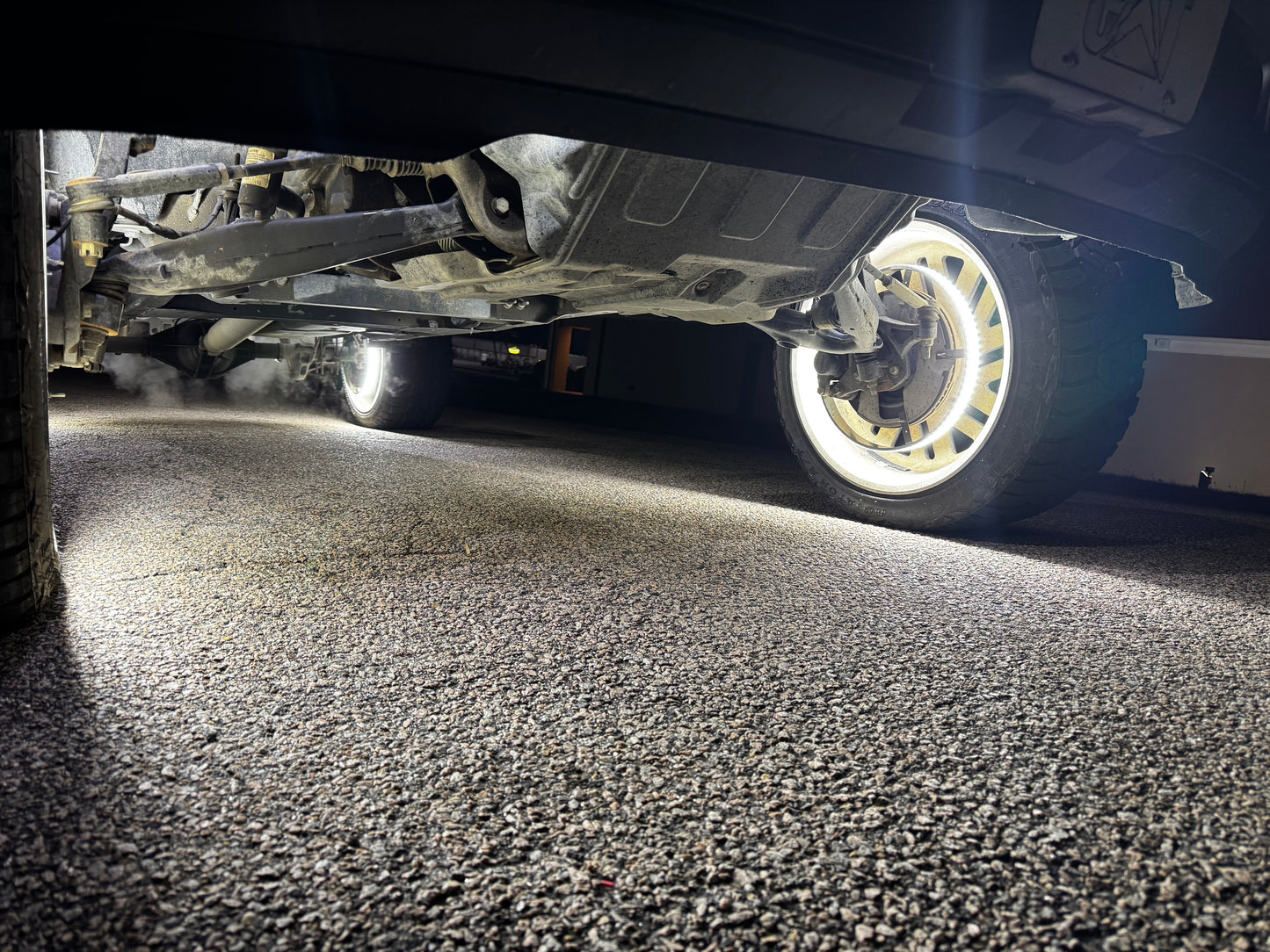 White 4row Wheel lights